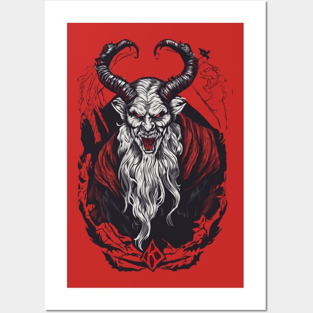 K is for Krampus Wall Art by Elijah101